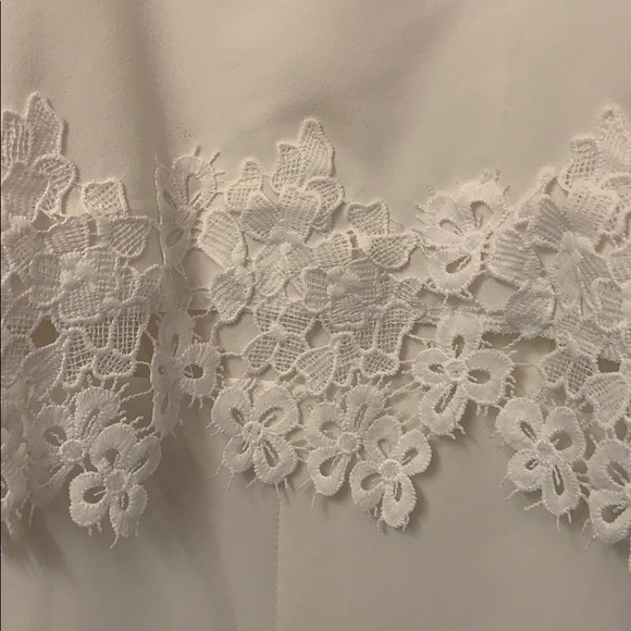 White Lace Romper - Picture 3 of 8